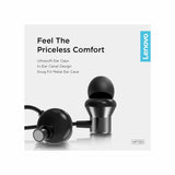 GETIT.QA- Qatar’s Best Online Shopping Website offers LENOVO IN-EAR METAL STEREO EARPHONE HF130 BLACK at the lowest price in Qatar. Free Shipping & COD Available!