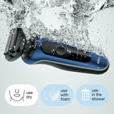 GETIT.QA- Qatar’s Best Online Shopping Website offers BRAUN SERIES 6 WET & DRY MENS SHAVER 60-B1000S at the lowest price in Qatar. Free Shipping & COD Available!