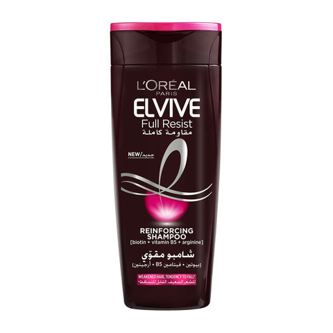 GETIT.QA- Qatar’s Best Online Shopping Website offers L'OREAL ELVIVE FULL RESIST REINFORCING SHAMPOO-- 600 ML at the lowest price in Qatar. Free Shipping & COD Available!