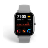 GETIT.QA- Qatar’s Best Online Shopping Website offers AMAZFIT GTS FITNESS SMARTWATCH WITH HEART RATE MONITOR, 14-DAY BATTERY LIFE, MUSIC CONTROL, 1.65" DISPLAY, SLEEP AND SWIM TRACKING, GPS, WATER RESISTANT, SMART NOTIFICATIONS, LAVA GRAY at the lowest price in Qatar. Free Shipping & COD Available!