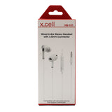 GETIT.QA- Qatar’s Best Online Shopping Website offers X.CELL WIRED MOBILE HEADSET HS101 WHITE at the lowest price in Qatar. Free Shipping & COD Available!