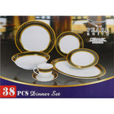 GETIT.QA- Qatar’s Best Online Shopping Website offers PEARL NOIRE DINNER SET 38PCS BAOYE210 GL at the lowest price in Qatar. Free Shipping & COD Available!