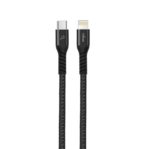 GETIT.QA- Qatar’s Best Online Shopping Website offers TRANDS 20W TYPE-C TO LIGHTNING CABLE 1 METER CA695 at the lowest price in Qatar. Free Shipping & COD Available!