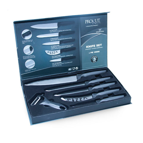 GETIT.QA- Qatar’s Best Online Shopping Website offers PROKUT KNIFE SET 6PCS PR10090 at the lowest price in Qatar. Free Shipping & COD Available!