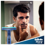 GETIT.QA- Qatar’s Best Online Shopping Website offers GILLETTE BLUE II PLUS MENÂ€™S DISPOSABLE RAZORS 5 PCS at the lowest price in Qatar. Free Shipping & COD Available!