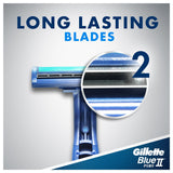 GETIT.QA- Qatar’s Best Online Shopping Website offers GILLETTE BLUE II PLUS MENÂ€™S DISPOSABLE RAZORS 5 PCS at the lowest price in Qatar. Free Shipping & COD Available!