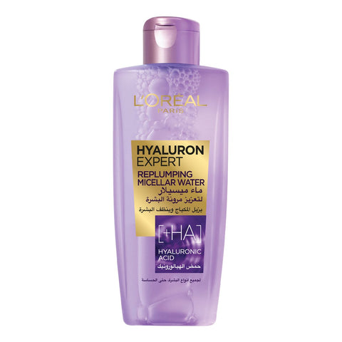 GETIT.QA- Qatar’s Best Online Shopping Website offers L'OREAL PARIS HYALURON EXPERT REPLUMPING MICELLAR WATER 200 ML at the lowest price in Qatar. Free Shipping & COD Available!