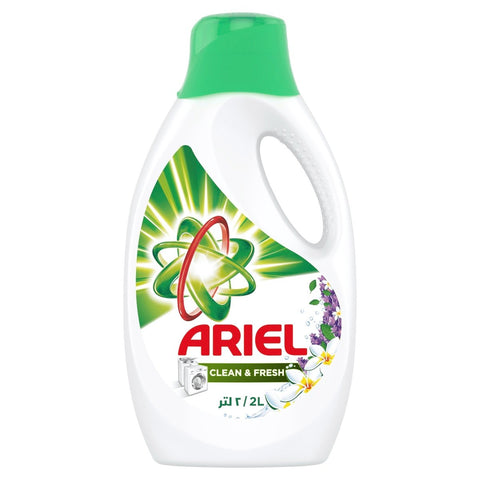 GETIT.QA- Qatar’s Best Online Shopping Website offers ARIEL AUTOMATIC POWER GEL LAUNDRY DETERGENT CLEAN & FRESH SCENT 2 LITRE
 at the lowest price in Qatar. Free Shipping & COD Available!