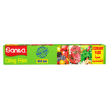 GETIT.QA- Qatar’s Best Online Shopping Website offers SANITA CLING FILM ECO PACK SIZE 45CM X 300M 1 ROLL at the lowest price in Qatar. Free Shipping & COD Available!