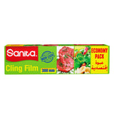 GETIT.QA- Qatar’s Best Online Shopping Website offers SANITA CLING FILM ECO PACK SIZE 30CM 1 PC at the lowest price in Qatar. Free Shipping & COD Available!