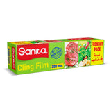 GETIT.QA- Qatar’s Best Online Shopping Website offers SANITA CLING FILM ECO PACK SIZE 30CM 1 PC at the lowest price in Qatar. Free Shipping & COD Available!