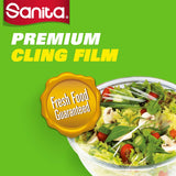 GETIT.QA- Qatar’s Best Online Shopping Website offers SANITA CLING FILM ECO PACK SIZE 30CM 1 PC at the lowest price in Qatar. Free Shipping & COD Available!