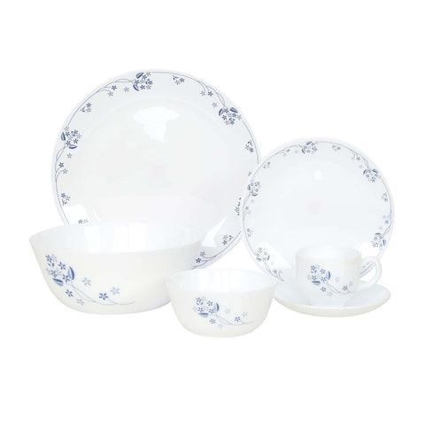 GETIT.QA- Qatar’s Best Online Shopping Website offers CELLO DINNER SET DAINTY BLUE 21PCS at the lowest price in Qatar. Free Shipping & COD Available!