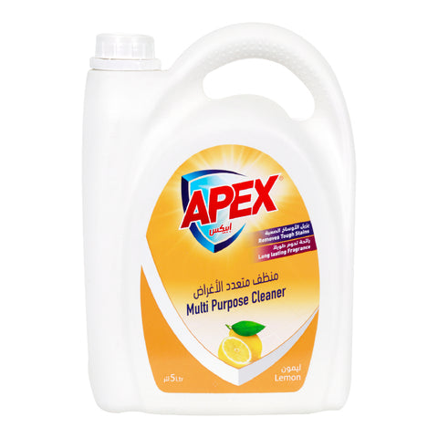 GETIT.QA- Qatar’s Best Online Shopping Website offers APEX MULTI PURPOSE CLEANER LEMON 5 LITRE
 at the lowest price in Qatar. Free Shipping & COD Available!