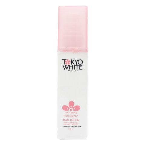 GETIT.QA- Qatar’s Best Online Shopping Website offers TOKYO WHITE NATURAL WHITENING & MOISTURIZING BODY LOTION GLUTATHIONE 100 ML at the lowest price in Qatar. Free Shipping & COD Available!