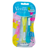 GETIT.QA- Qatar’s Best Online Shopping Website offers GILLETTE VENUS TROPICAL DISPOSABLE RAZOR 3 PCS at the lowest price in Qatar. Free Shipping & COD Available!