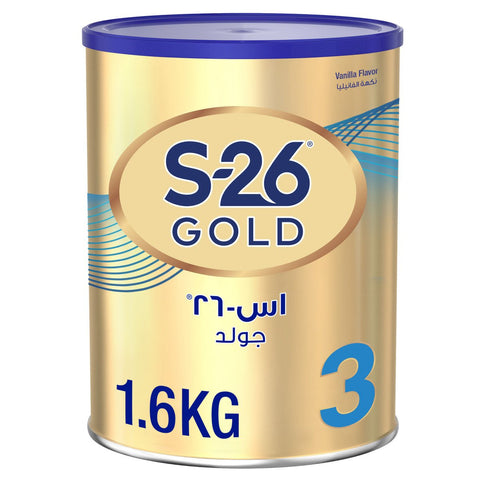 GETIT.QA- Qatar’s Best Online Shopping Website offers NESTLE S26 GOLD STAGE 3 GROWING UP FORMULA FROM 1-3 YEARS 1.6 KG at the lowest price in Qatar. Free Shipping & COD Available!