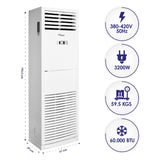 GETIT.QA- Qatar’s Best Online Shopping Website offers SUPER GENERAL FLOOR STANDING AIR CONDITIONER SGFS60GE 54000BTU at the lowest price in Qatar. Free Shipping & COD Available!