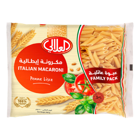 GETIT.QA- Qatar’s Best Online Shopping Website offers AL ALALI ITALIAN MACARONI PENNE LISCE 900 G at the lowest price in Qatar. Free Shipping & COD Available!