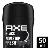 GETIT.QA- Qatar’s Best Online Shopping Website offers AXE BLACK DEODORANT STICK 50 ML at the lowest price in Qatar. Free Shipping & COD Available!