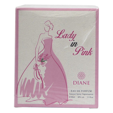 GETIT.QA- Qatar’s Best Online Shopping Website offers DIANE LADY IN PINK EAU DE PARFUM FOR WOMEN 100 ML at the lowest price in Qatar. Free Shipping & COD Available!