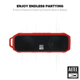 GETIT.QA- Qatar’s Best Online Shopping Website offers ALTEC LANSING FURY WIRELESS BLUETOOTH SPEAKER IMW340N RED at the lowest price in Qatar. Free Shipping & COD Available!