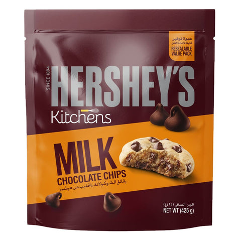 GETIT.QA- Qatar’s Best Online Shopping Website offers HERSHEY'S KITCHENS MILK CHOCOLATE CHIPS 425 G at the lowest price in Qatar. Free Shipping & COD Available!