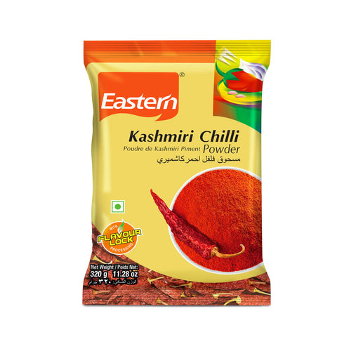 GETIT.QA- Qatar’s Best Online Shopping Website offers EASTERN KASHMIRI CHILLI POWDER 320 G at the lowest price in Qatar. Free Shipping & COD Available!