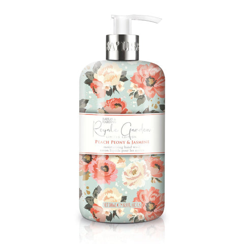 GETIT.QA- Qatar’s Best Online Shopping Website offers BAYLIS & HARDING ROYALE GARDEN PEACH PEONY & JASMIN HAND WASH 500 ML at the lowest price in Qatar. Free Shipping & COD Available!