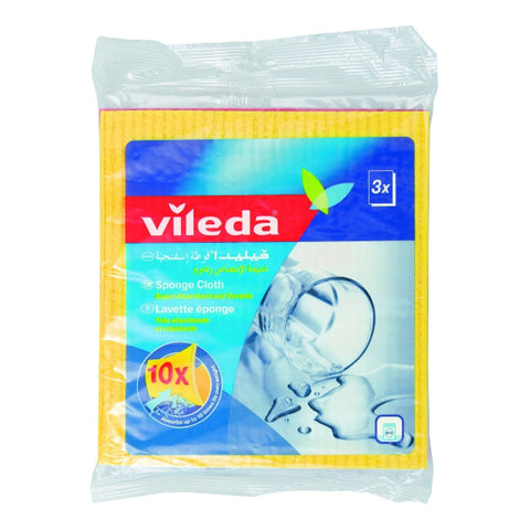 GETIT.QA- Qatar’s Best Online Shopping Website offers VILEDA SPONGE CLOTH CLEANING CLOTH 3PCS at the lowest price in Qatar. Free Shipping & COD Available!