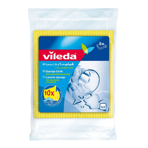 GETIT.QA- Qatar’s Best Online Shopping Website offers VILEDA SPONGE CLOTH CLEANING CLOTH 5PCS at the lowest price in Qatar. Free Shipping & COD Available!