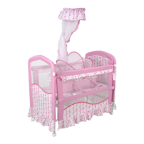 GETIT.QA- Qatar’s Best Online Shopping Website offers FIRST STEP BABY STEEL BED P126 L PINK at the lowest price in Qatar. Free Shipping & COD Available!