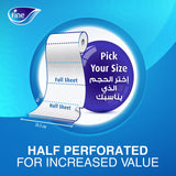 GETIT.QA- Qatar’s Best Online Shopping Website offers FINE SUPER TOWEL PRO NEW & IMPROVED STERILIZED & HALF PERFORATED KITCHEN PAPER TOWEL 3PLY 2 ROLLS at the lowest price in Qatar. Free Shipping & COD Available!