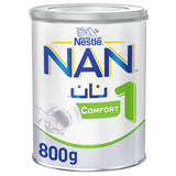 GETIT.QA- Qatar’s Best Online Shopping Website offers NESTLE NAN COMFORT 1 STARTER INFANT FORMULA FOR COLIC & CONSTIPATION 800 G at the lowest price in Qatar. Free Shipping & COD Available!