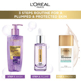 GETIT.QA- Qatar’s Best Online Shopping Website offers L'OREAL PARIS UV DEFENDER ANTI-AGING SUNSCREEN SPF 50+ SHINE 50 ML at the lowest price in Qatar. Free Shipping & COD Available!