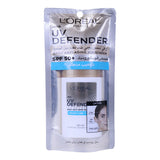 GETIT.QA- Qatar’s Best Online Shopping Website offers L'OREAL PARIS UV DEFENDER ANTI-AGING SUNSCREEN SPF 50+ MOISTURE 50 ML at the lowest price in Qatar. Free Shipping & COD Available!