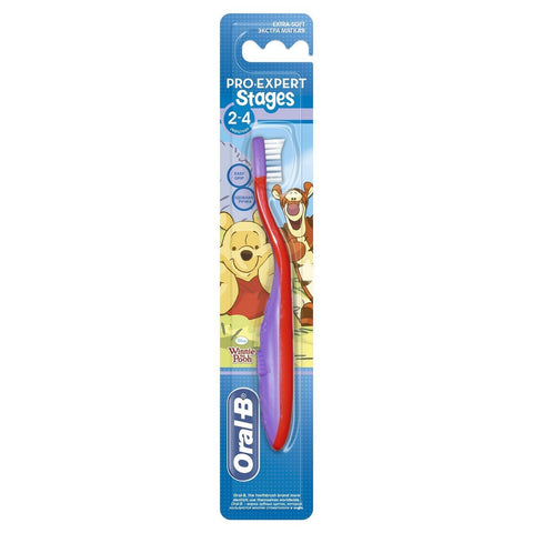 GETIT.QA- Qatar’s Best Online Shopping Website offers ORAL-B STAGES 2 (2 - 4 YEARS) MANUAL KIDS TOOTHBRUSH ASSORTED COLOR at the lowest price in Qatar. Free Shipping & COD Available!