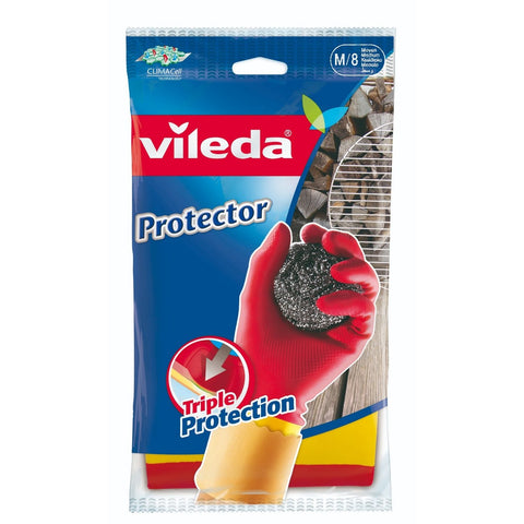 GETIT.QA- Qatar’s Best Online Shopping Website offers VILEDA GLOVES PROTECTOR-- MEDIUM SIZE 1 PAIR at the lowest price in Qatar. Free Shipping & COD Available!