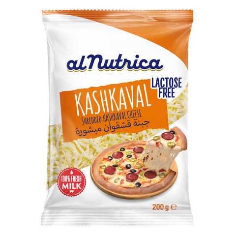 Al Nutrica Lactose Free Kashhaval Shredded Cheese 200 g