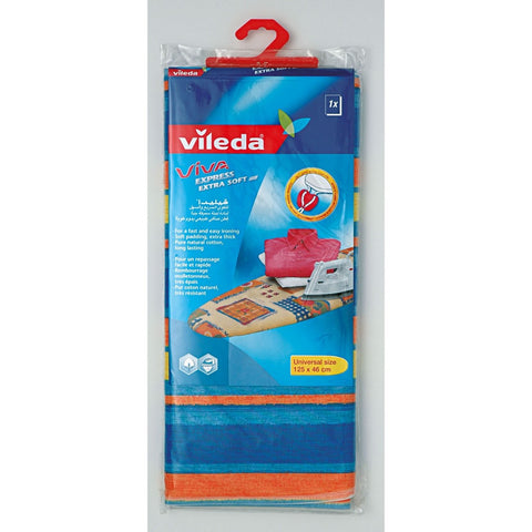 GETIT.QA- Qatar’s Best Online Shopping Website offers VILEDA EXTRA SOFT IRONING BOARD COVER 125X46 CM 1PC at the lowest price in Qatar. Free Shipping & COD Available!