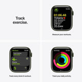 GETIT.QA- Qatar’s Best Online Shopping Website offers APPLE WATCH SERIES 7 GPS, 41MM GREEN ALUMINIUM CASE WITH CLOVER SPORT BAND at the lowest price in Qatar. Free Shipping & COD Available!