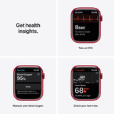 GETIT.QA- Qatar’s Best Online Shopping Website offers APPLE WATCH SERIES 7 GPS MKN93 45MM (PRODUCT)RED ALUMINIUM CASE WITH (PRODUCT)RED SPORT BAND at the lowest price in Qatar. Free Shipping & COD Available!