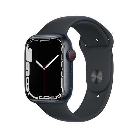 GETIT.QA- Qatar’s Best Online Shopping Website offers APPLE WATCH SERIES 7 GPS + CELLULAR MKHQ3 41MM MIDNIGHT ALUMINIUM CASE WITH MIDNIGHT SPORT BAND at the lowest price in Qatar. Free Shipping & COD Available!