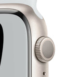 GETIT.QA- Qatar’s Best Online Shopping Website offers APPLE WATCH NIKE SERIES 7 GPS MKN33 41MM STARLIGHT ALUMINIUM CASE WITH PURE PLATINUM/BLACK NIKE SPORT BAND at the lowest price in Qatar. Free Shipping & COD Available!