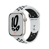 GETIT.QA- Qatar’s Best Online Shopping Website offers APPLE WATCH NIKE SERIES 7 GPS MKNA3 45MM STARLIGHT ALUMINIUM CASE WITH PURE PLATINUM/BLACK NIKE SPORT BAND at the lowest price in Qatar. Free Shipping & COD Available!