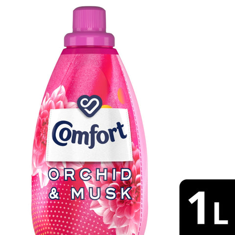 GETIT.QA- Qatar’s Best Online Shopping Website offers COMFORT ULTIMATE CARE ORCHID & MUSK CONCENTRATED FABRIC SOFTENER 1 LITRE
 at the lowest price in Qatar. Free Shipping & COD Available!