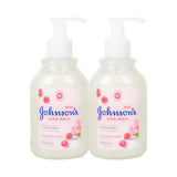 GETIT.QA- Qatar’s Best Online Shopping Website offers JOHNSON'S HANDWASH VITA RICH RASPBERRY & PEONY 2 X 300 ML at the lowest price in Qatar. Free Shipping & COD Available!