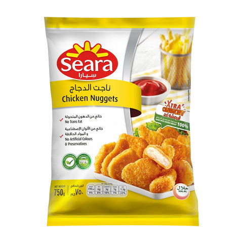 GETIT.QA- Qatar’s Best Online Shopping Website offers SEARA CHICKEN NUGGETS 750 G at the lowest price in Qatar. Free Shipping & COD Available!