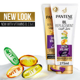 GETIT.QA- Qatar’s Best Online Shopping Website offers PANTENE PRO-V HAIR OIL REPLACEMENT LEAVE ON CREAM SHEER VOLUME 275 ML at the lowest price in Qatar. Free Shipping & COD Available!