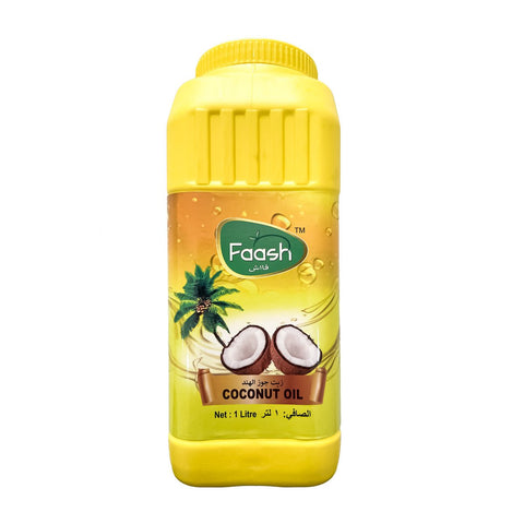 GETIT.QA- Qatar’s Best Online Shopping Website offers FAASH COCONUT OIL 1 LITRE at the lowest price in Qatar. Free Shipping & COD Available!